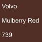 Preview: Volvo, Mulberry Red, 739.